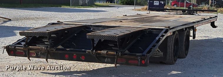 image for item ED2171 2016 Vermeer D24X40III directional boring unit with 2015 Ford F650 flatbed truck and 2021 Norstar equipment trailer