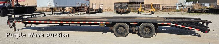 image for item ED2171 2016 Vermeer D24X40III directional boring unit with 2015 Ford F650 flatbed truck and 2021 Norstar equipment trailer