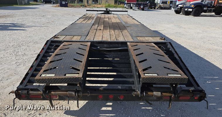 image for item ED2171 2016 Vermeer D24X40III directional boring unit with 2015 Ford F650 flatbed truck and 2021 Norstar equipment trailer