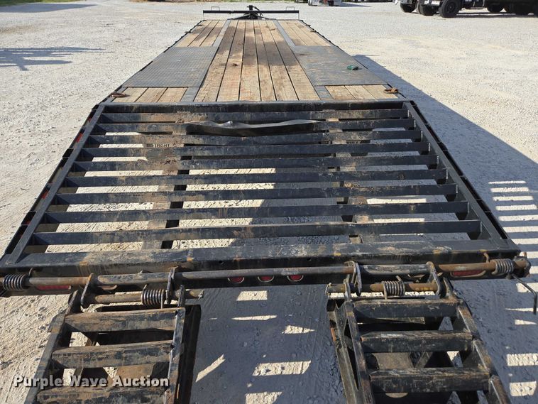 image for item ED2171 2016 Vermeer D24X40III directional boring unit with 2015 Ford F650 flatbed truck and 2021 Norstar equipment trailer