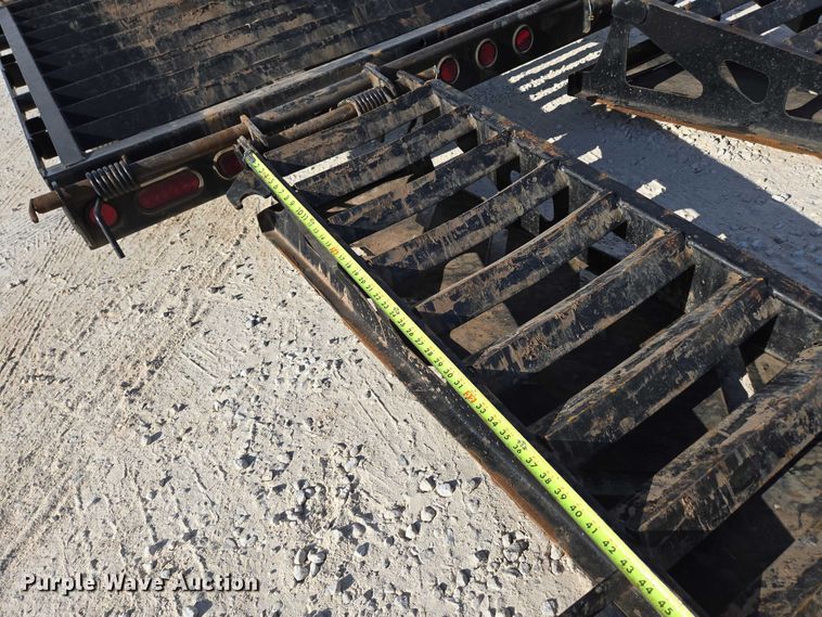 image for item ED2171 2016 Vermeer D24X40III directional boring unit with 2015 Ford F650 flatbed truck and 2021 Norstar equipment trailer