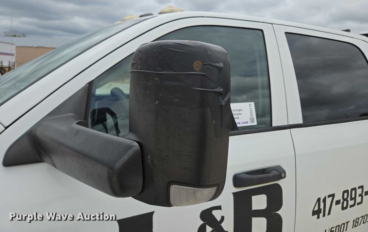 image for item ED2175 2015 Dodge Ram 4500 Crew Cab flatbed truck