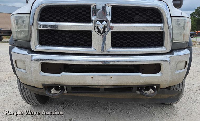 image for item ED2175 2015 Dodge Ram 4500 Crew Cab flatbed truck
