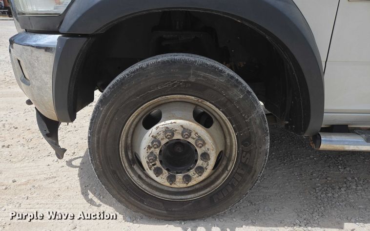 image for item ED2175 2015 Dodge Ram 4500 Crew Cab flatbed truck