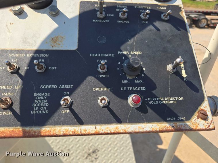 image for item ED2181 Terex Cedarapids CR662RM material transfer vehicle