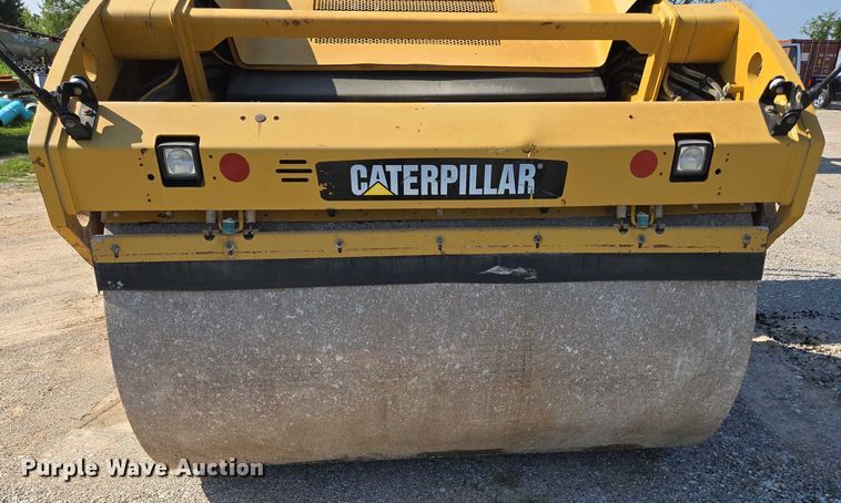 image for item ED2182 2014 Caterpillar CB-54 double drum vibratory roller