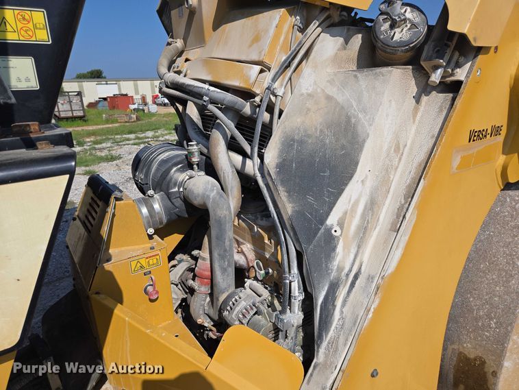 image for item ED2182 2014 Caterpillar CB-54 double drum vibratory roller