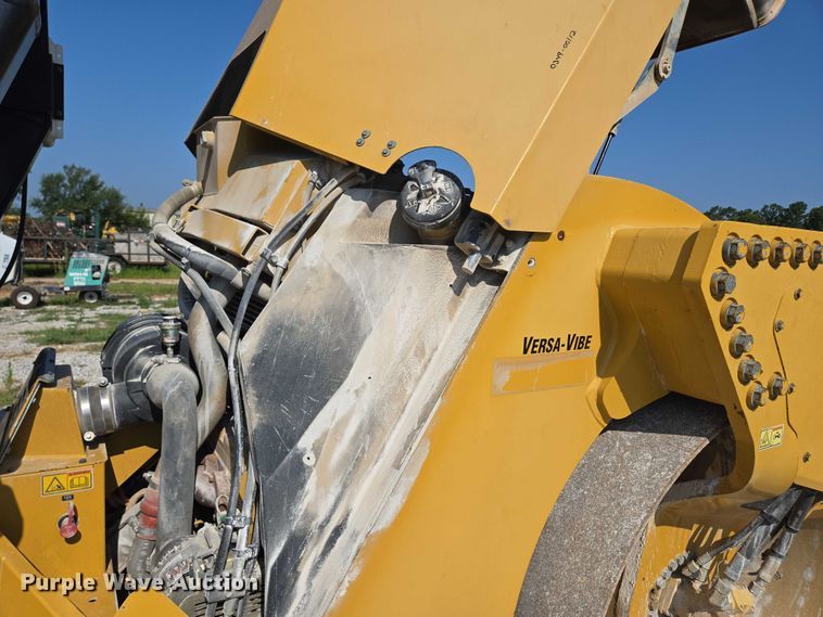 image for item ED2182 2014 Caterpillar CB-54 double drum vibratory roller