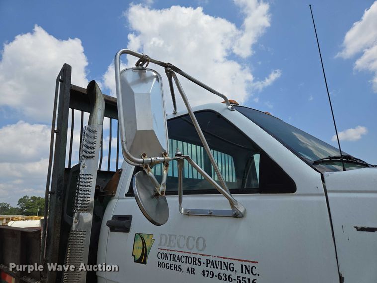 image for item ED2185 1994 Chevrolet Kodiak 6500 dump flatbed truck