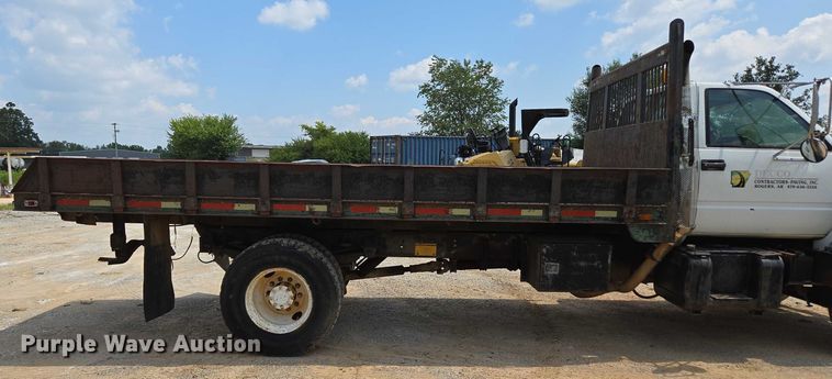 image for item ED2185 1994 Chevrolet Kodiak 6500 dump flatbed truck