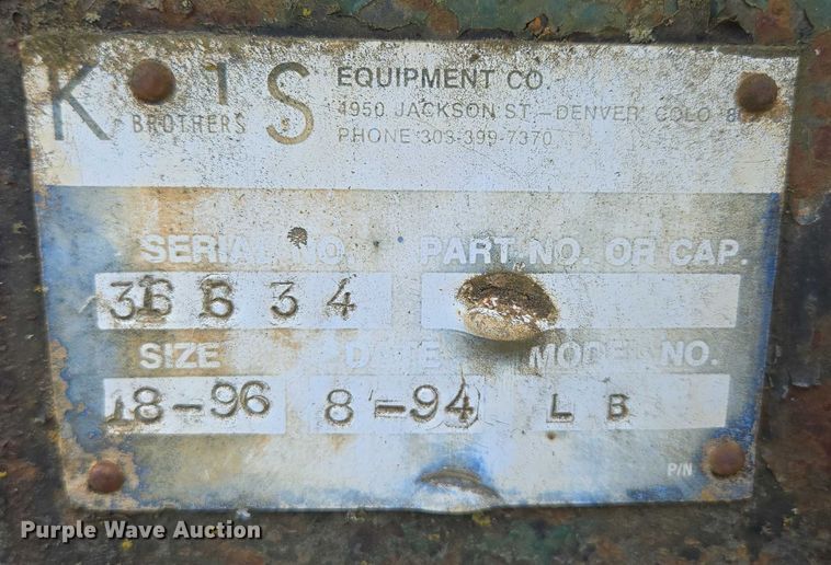 image for item ED2185 1994 Chevrolet Kodiak 6500 dump flatbed truck