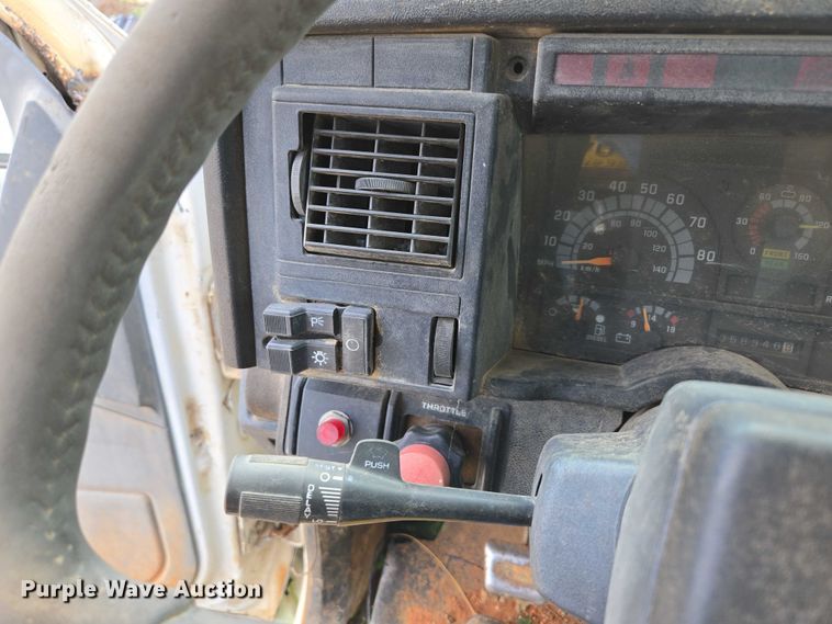 image for item ED2185 1994 Chevrolet Kodiak 6500 dump flatbed truck