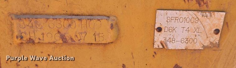 image for item ED2187 2016 Caterpillar D6K2 XL dozer