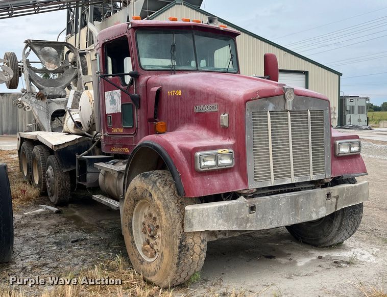 image for item ED2192 1998 Kenworth W900B ready mix truck