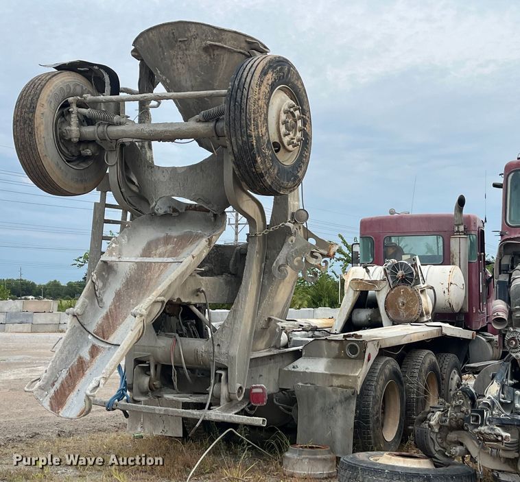 image for item ED2192 1998 Kenworth W900B ready mix truck