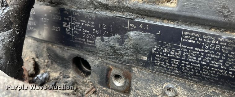 image for item ED2192 1998 Kenworth W900B ready mix truck