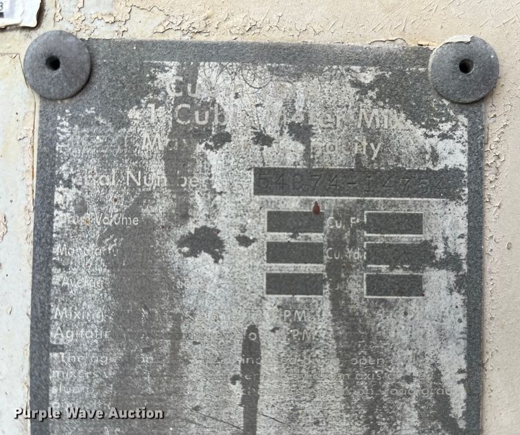 image for item ED2193 2000 Kenworth W900 ready mix truck