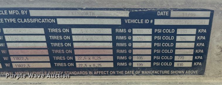 image for item ED2193 2000 Kenworth W900 ready mix truck