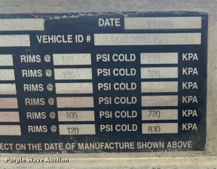 image for item ED2193 2000 Kenworth W900 ready mix truck
