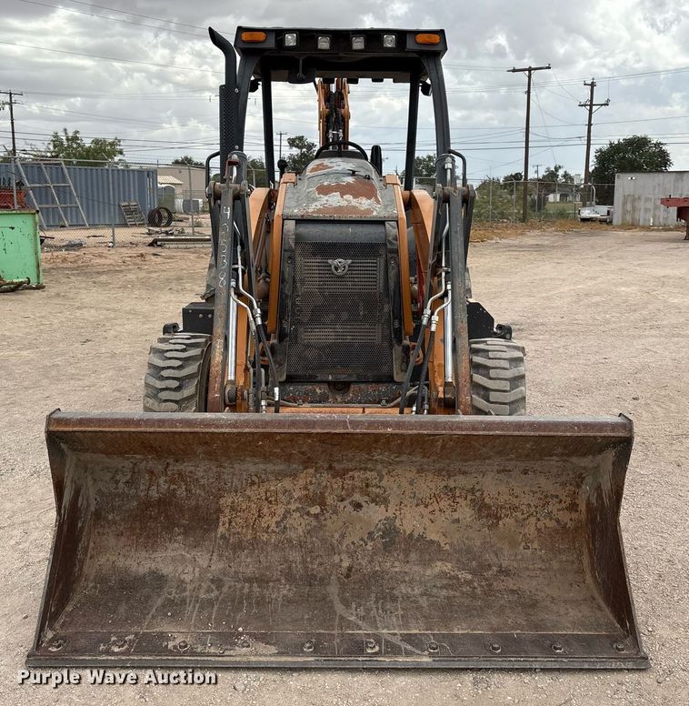 image for item ED2533 2017 Case 580 Super N backhoe