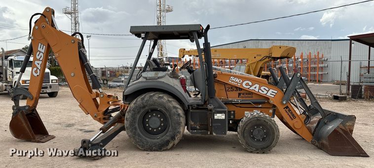 image for item ED2533 2017 Case 580 Super N backhoe