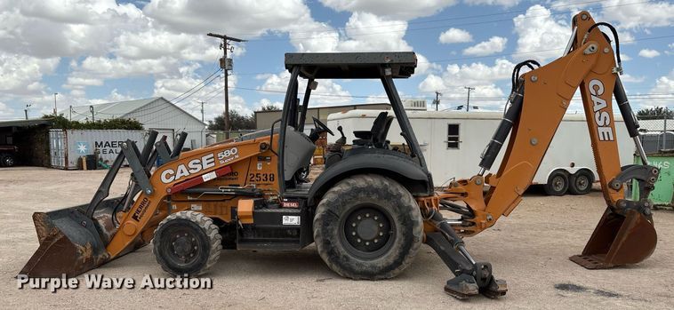 image for item ED2533 2017 Case 580 Super N backhoe
