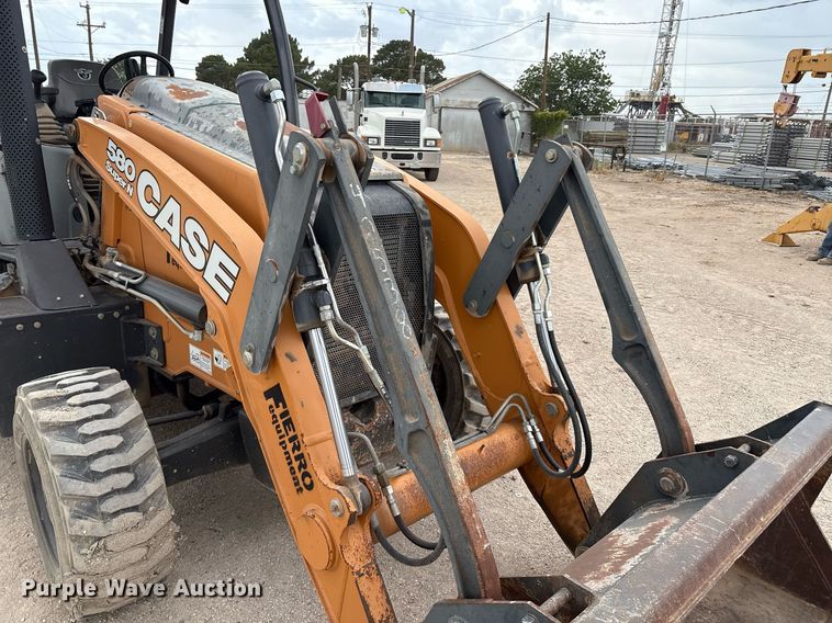 image for item ED2533 2017 Case 580 Super N backhoe