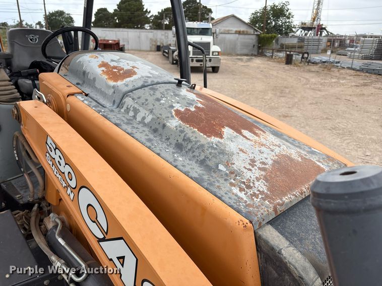 image for item ED2533 2017 Case 580 Super N backhoe