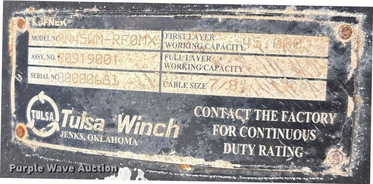 image for item ED2534 2012 Mack CHU 613 semi truck