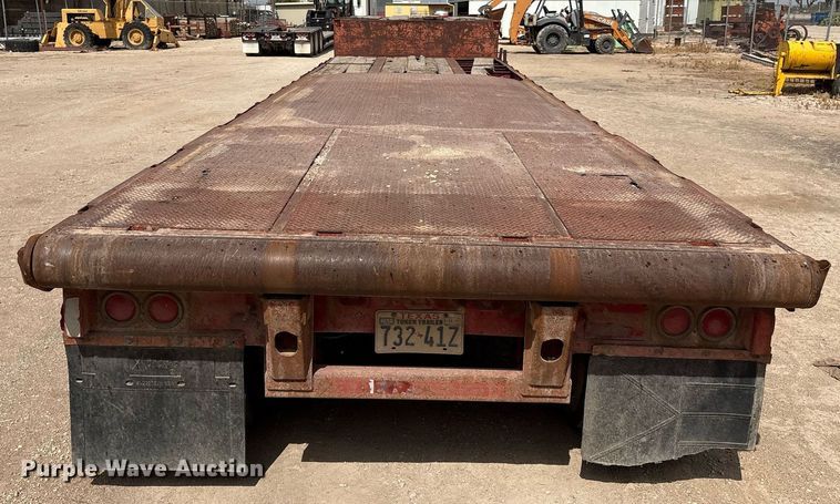 image for item ED2536 1978 Fontaine drop deck trailer