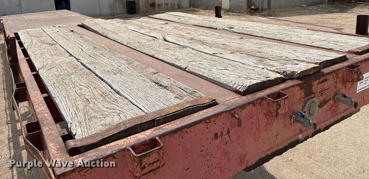 image for item ED2536 1978 Fontaine drop deck trailer