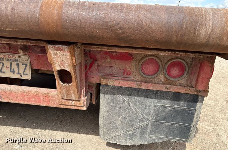 image for item ED2536 1978 Fontaine drop deck trailer