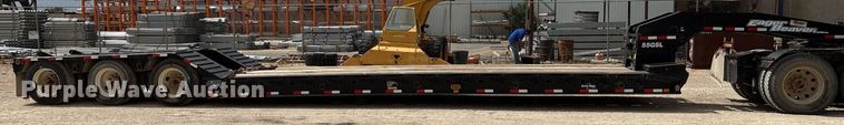 image for item ED2537 2019 Eager Beaver 55GSL lowboy equipment trailer