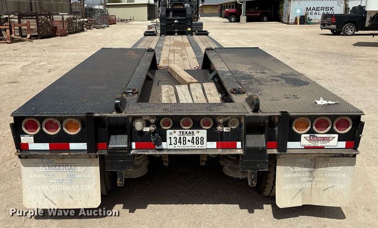 image for item ED2537 2019 Eager Beaver 55GSL lowboy equipment trailer