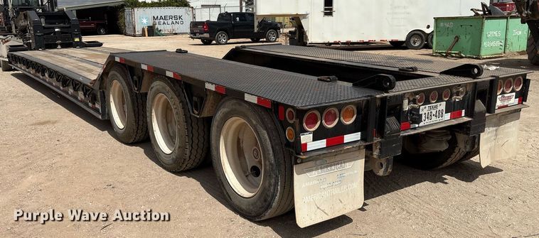 image for item ED2537 2019 Eager Beaver 55GSL lowboy equipment trailer