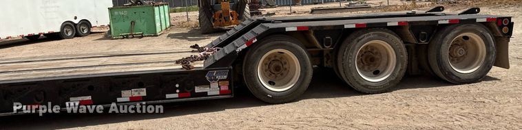 image for item ED2537 2019 Eager Beaver 55GSL lowboy equipment trailer