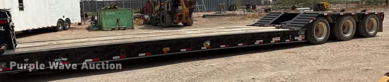 image for item ED2537 2019 Eager Beaver 55GSL lowboy equipment trailer