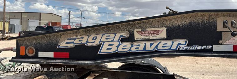 image for item ED2537 2019 Eager Beaver 55GSL lowboy equipment trailer