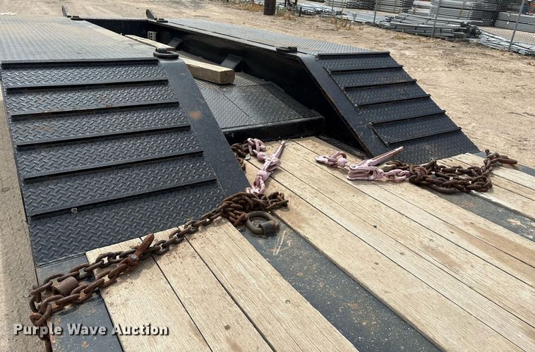 image for item ED2537 2019 Eager Beaver 55GSL lowboy equipment trailer