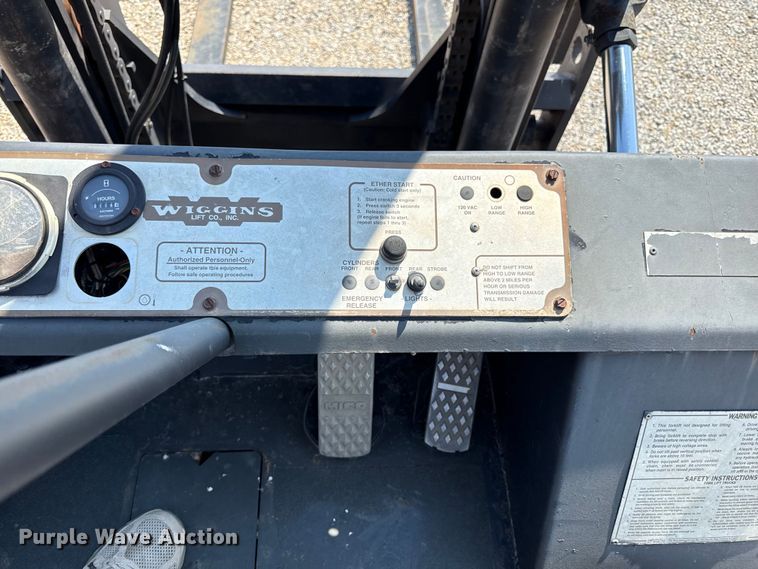 image for item ED4472 1996 Wiggins W250Y forklift