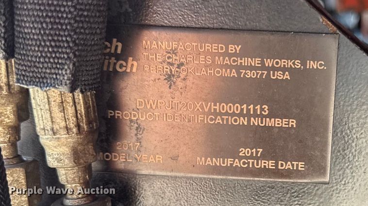 image for item ED4473 2017 Ditch Witch JT20 directional boring unit