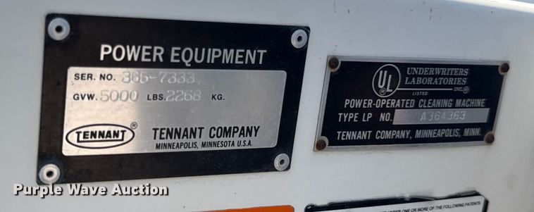 image for item ED4479 Tennant  365 sweeper