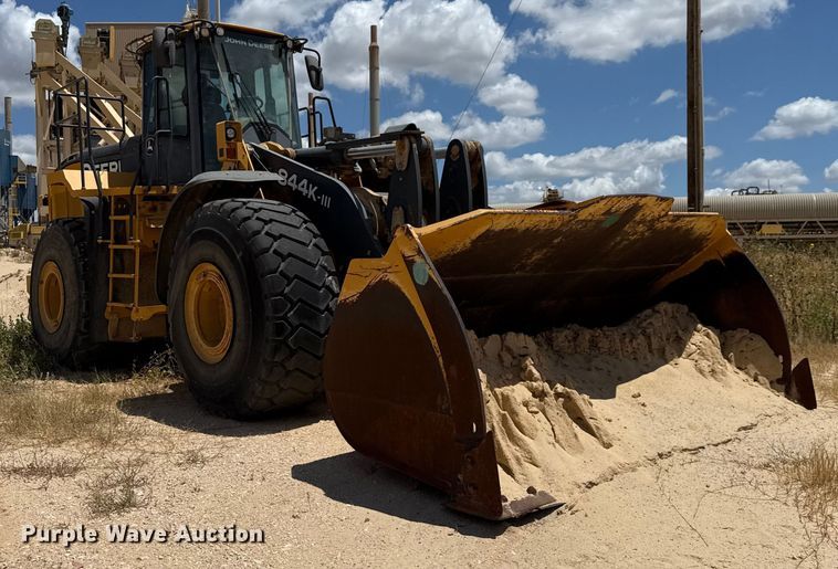 image for item ED5814 2018 John Deere 844K-III wheel loader