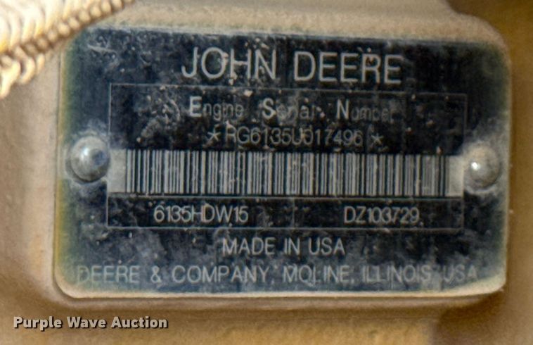 image for item ED5814 2018 John Deere 844K-III wheel loader