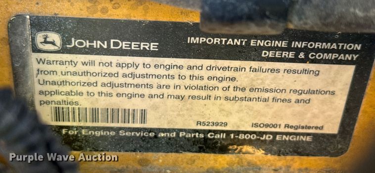 image for item ED5819 2016 John Deere 450J LGP dozer