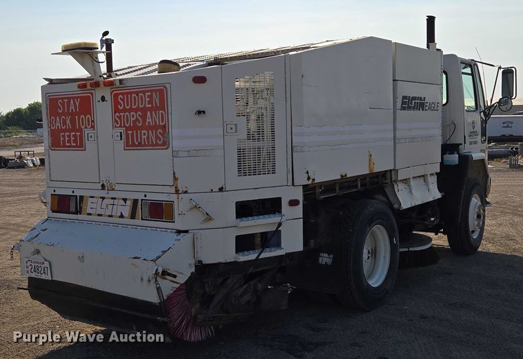 image for item EF1844 1996 Ford Elgin Eagle street sweeper truck