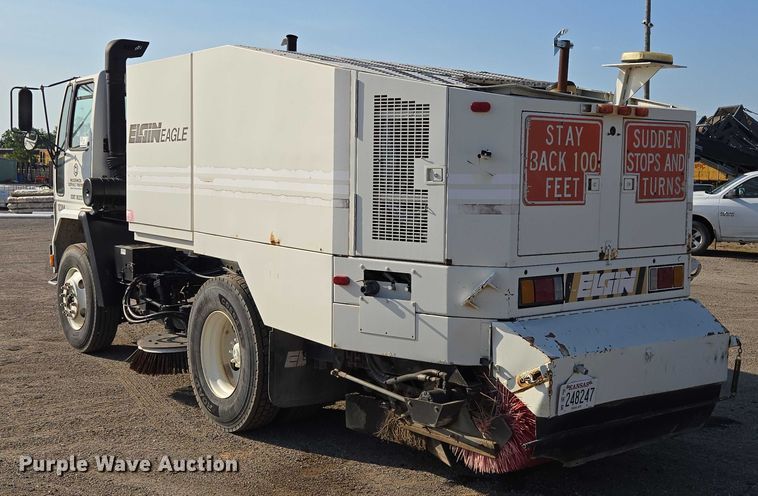 image for item EF1844 1996 Ford Elgin Eagle street sweeper truck