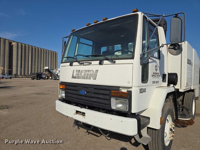 image for item EF1844 1996 Ford Elgin Eagle street sweeper truck