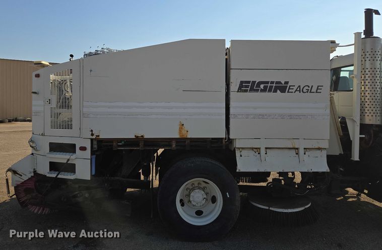 image for item EF1844 1996 Ford Elgin Eagle street sweeper truck