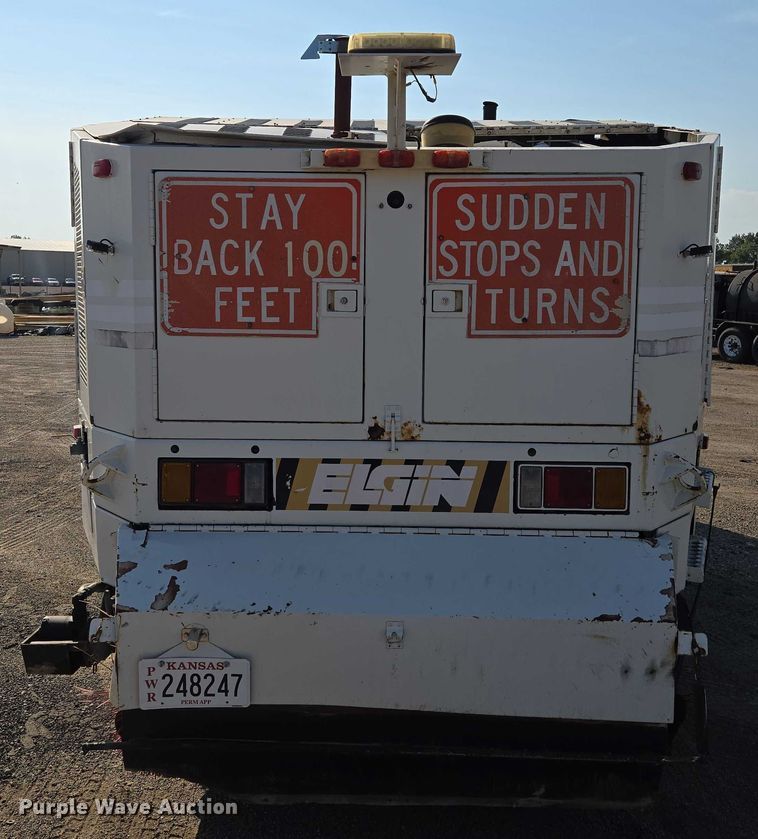 image for item EF1844 1996 Ford Elgin Eagle street sweeper truck